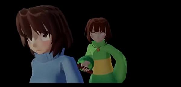  Undertale (Chara x Frisk)